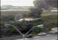一法航飞机在多伦多机场起火