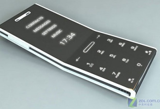 超薄大屏幕指纹识别 精致概念手机亮相