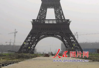 杭州“仿埃菲尔铁塔”高108米用钢千余吨