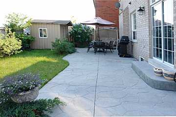 Image of rear patio