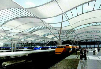 新长沙火车站宛如水晶世界 设计新理念