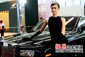 中国美女车模自白 周收入十万不算多