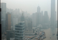 香港空气污染严重 危及金融中心地位
