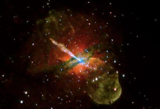 NASA公布最清晰黑洞攻击星系实景照