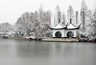 雪灾的背面：另一种江南美丽的雪景