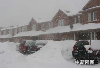 雪暴席卷加东：多伦多降雪可能破纪录