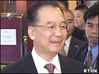 中国总理温家宝(香港电台图片30/3/2008)