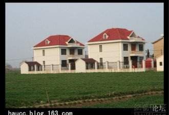 真的富起来了：看看中国农民的别墅群