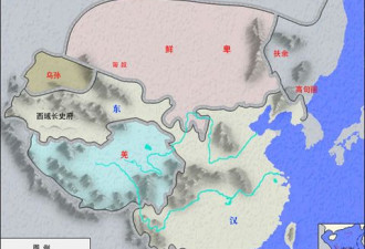 各种版本大汉帝国疆域图：台湾版最强悍