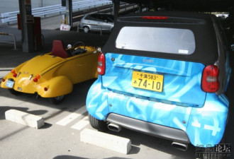 实拍:瞧瞧日本街头的单座mini超微跑车