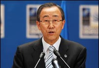 联合国秘书长潘基文将缺席奥运开幕式
