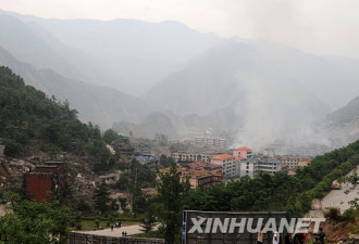 最新现场清晰照片：强震后的北川县城