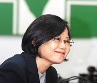 蔡英文当选民进党首位女性党主席