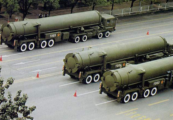 西方军事专家称中国正在大规模提升核武库(图)