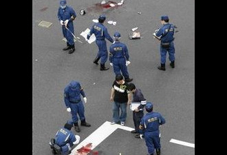 东京男子持刀杀人 致12人伤6人身亡