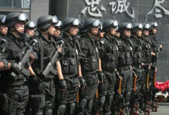 北京组建最精锐特警突击队 奥运反恐