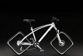 最疯狂6款概念自行车：方形车轮登场