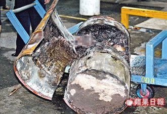台湾铁砂大亨被杀后塞进铁桶水泥封尸