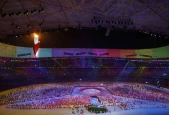 写实：奥运闭幕式圣火熄灭全过程