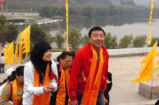 陕西黄陵举办重阳节祭祀轩辕黄帝活动(组图)