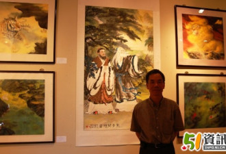 作品欣赏：中华文化中心举办六人画展