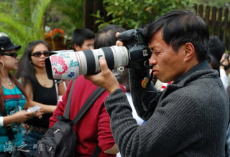 真牛：看看这些游客都在使用什么相机