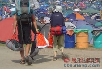 实拍：露营要选对地点 否则后果很严重