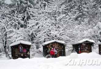 欧美地区普降大雪 居民生活受到影响