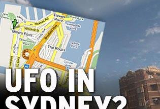 惊曝：谷歌地图在悉尼上空抓拍到UFO