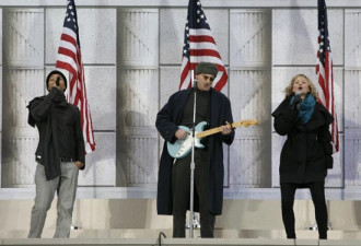 奥巴马就职音乐会 碧昂丝亚瑟小子献唱