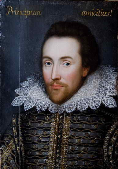 英国发现莎士比亚唯一存世肖像画(图)