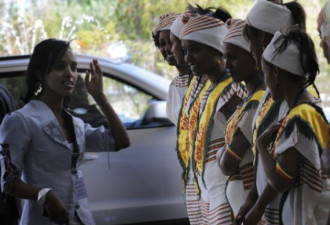 看埃塞俄比亚的美女点“靓”非盟峰会