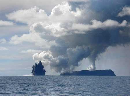 南太平洋海底火山大爆发景象壮观(组图)