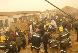 河北廊坊服装厂车间坍塌，致10死15伤