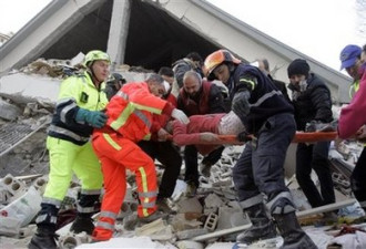 意大利中部强震40人死数万人无家可归