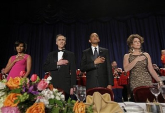 奥巴马在晚宴上拿前美副总统切尼开涮