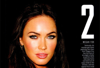 时尚杂志Maxim公布09年性感美女排行