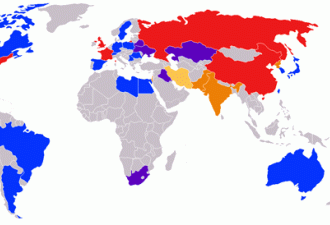 中国成为唯一一个被核武器包围的国家