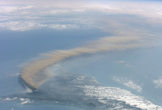 从太空看地球自然灾害：地震引发海啸