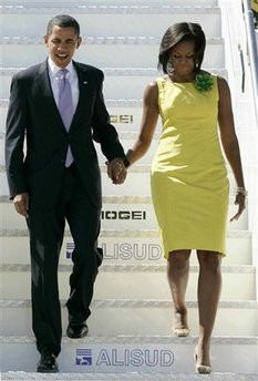 奥巴马夫妇被列入最佳着装者