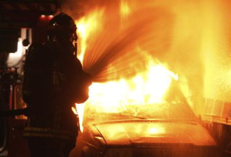 法国国庆300辆车被烧毁 200多人被捕