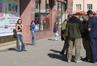实拍:外蒙首都乌兰巴托街头百姓的生活