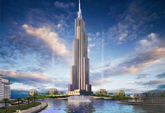 第一高楼：818米迪拜塔预计年底完工