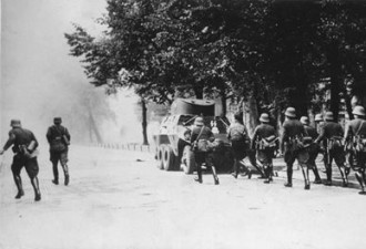 老照片:70年前德国入侵波兰 二战开始