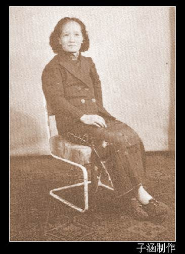黄飞鸿第四任妻子莫桂兰，她19岁时嫁给了已59岁的黄飞鸿。