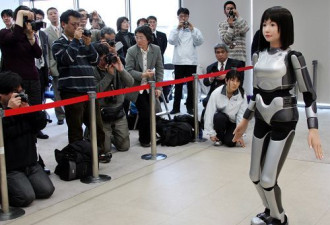 细数全球很牛的机器人:机器美女可乱真