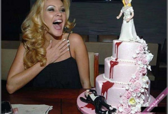 结婚蛋糕也疯狂:超有创意的蛋糕设计