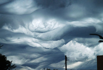 奇云之首 苏格兰高原上空惊现凶兆之云
