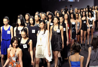 日本时装周模特大战 142美女激烈角逐