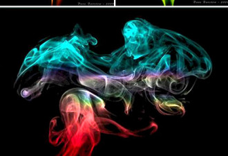 绝妙无比的创意:十个惊人的烟雾艺术